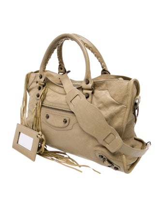 Balenciaga Leather Motocross Classic City