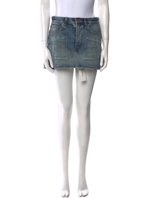 Balenciaga Distressed Accents Mini Skirt