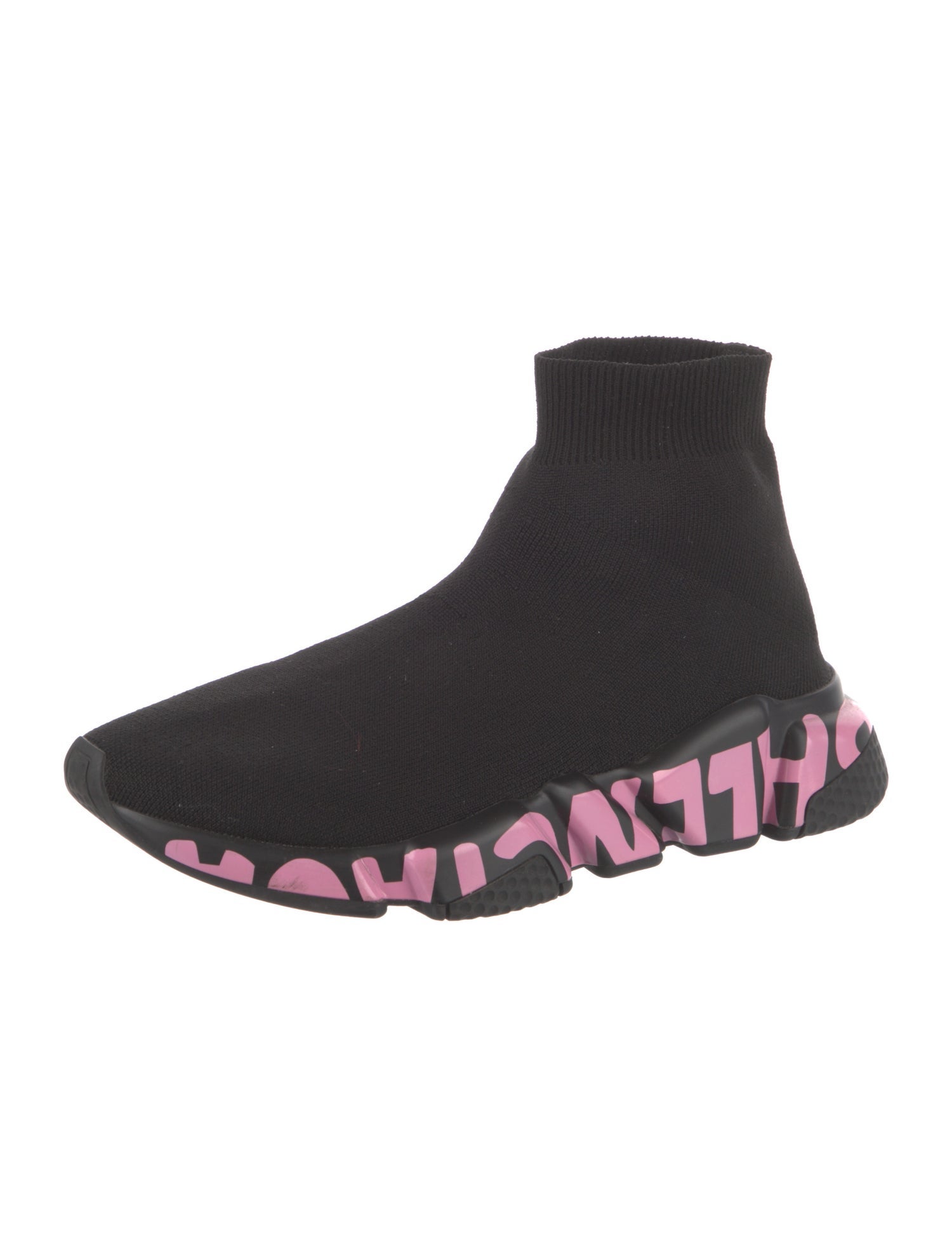 Balenciaga Speed Trainer 'Graffiti' Sock Sneakers