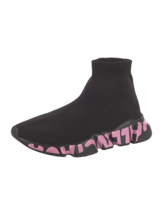Balenciaga Speed Trainer 'Graffiti' Sock Sneakers