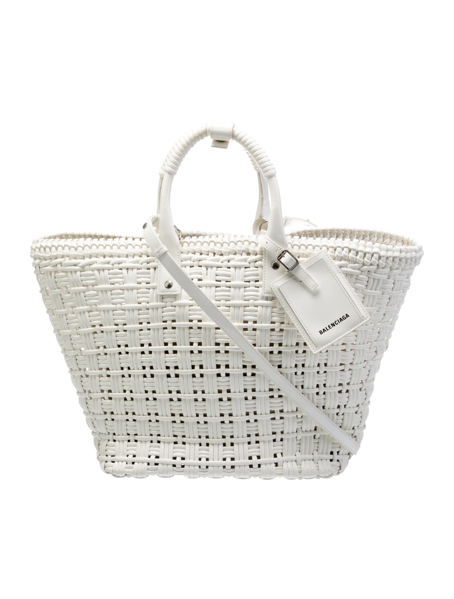 Balenciaga PVC Bucket Bag