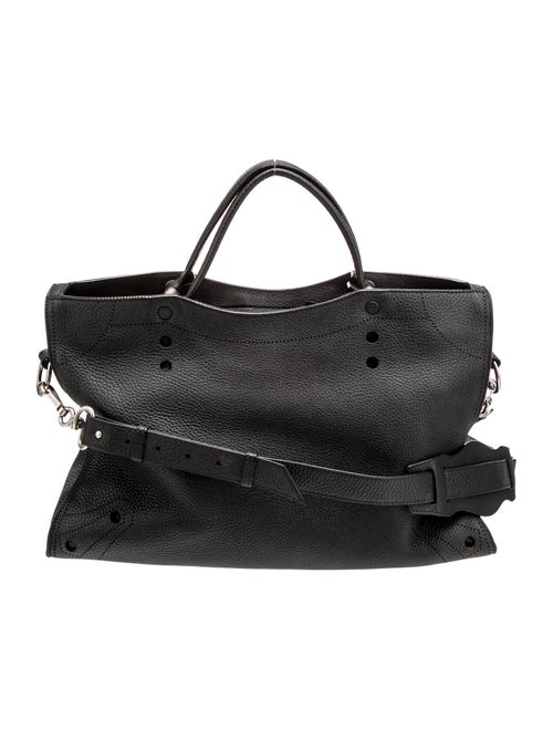 Balenciaga Leather Blackout City