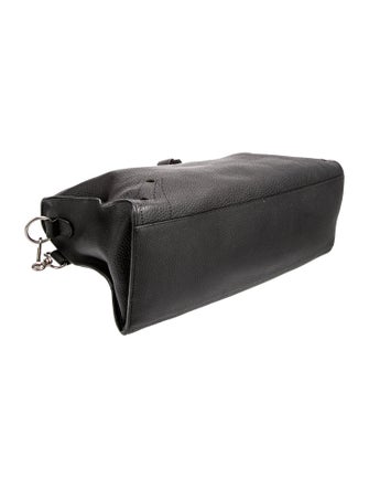 Balenciaga Leather Blackout City