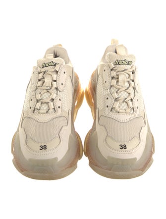 Balenciaga Triple S 'Clear Sole' Chunky Sneakers