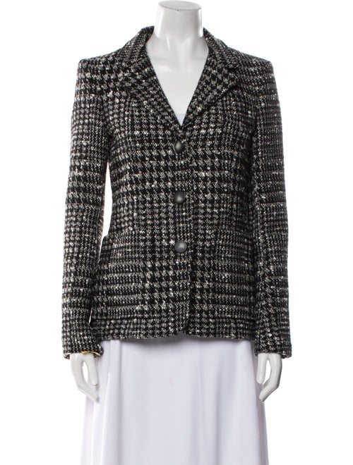 Balenciaga 2011-2012 Tweed Pattern Blazer