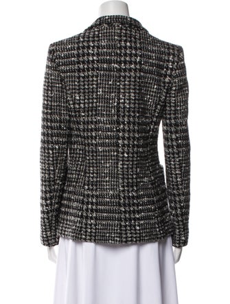 Balenciaga 2011-2012 Tweed Pattern Blazer