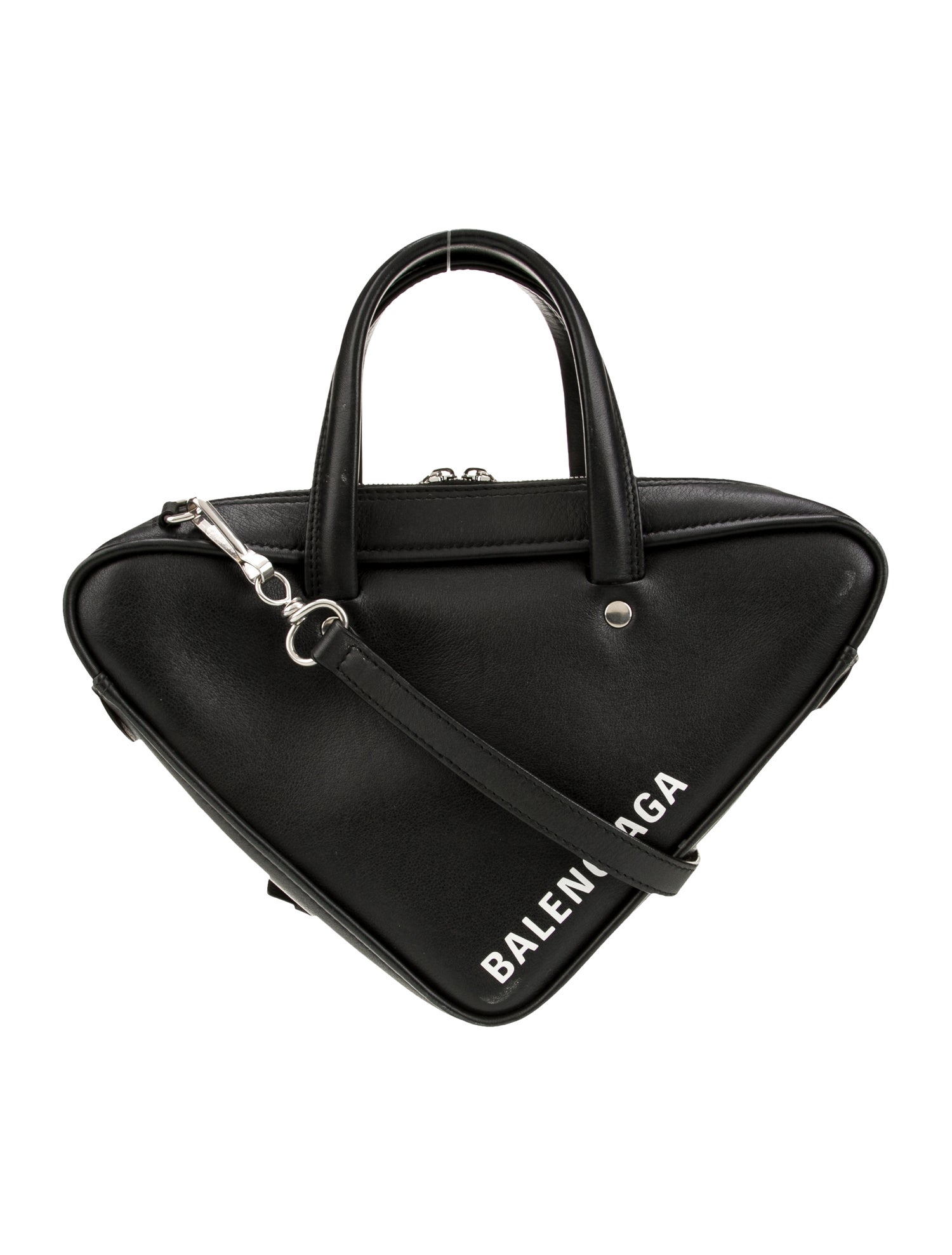 Balenciaga Leather Triangle XS