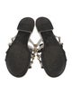 Balenciaga Leather Studded Accents Slides