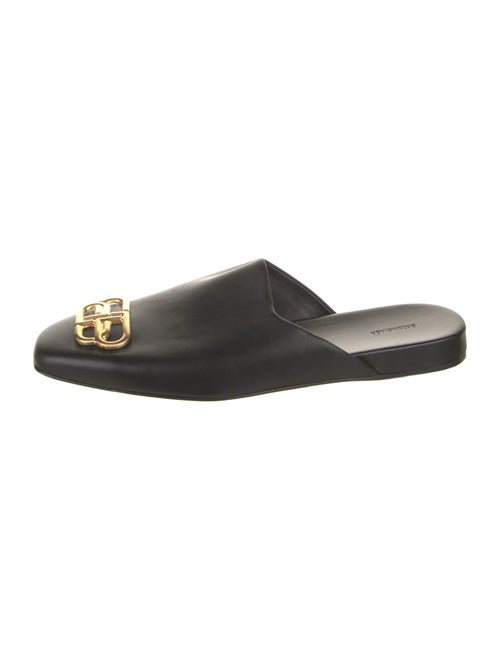 Balenciaga Leather Slippers