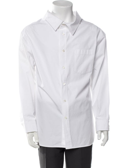 Balenciaga Long Sleeve Button-Up Top