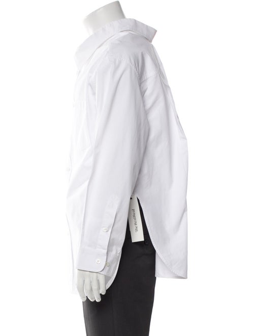 Balenciaga Long Sleeve Button-Up Top