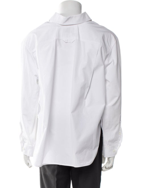 Balenciaga Long Sleeve Button-Up Top