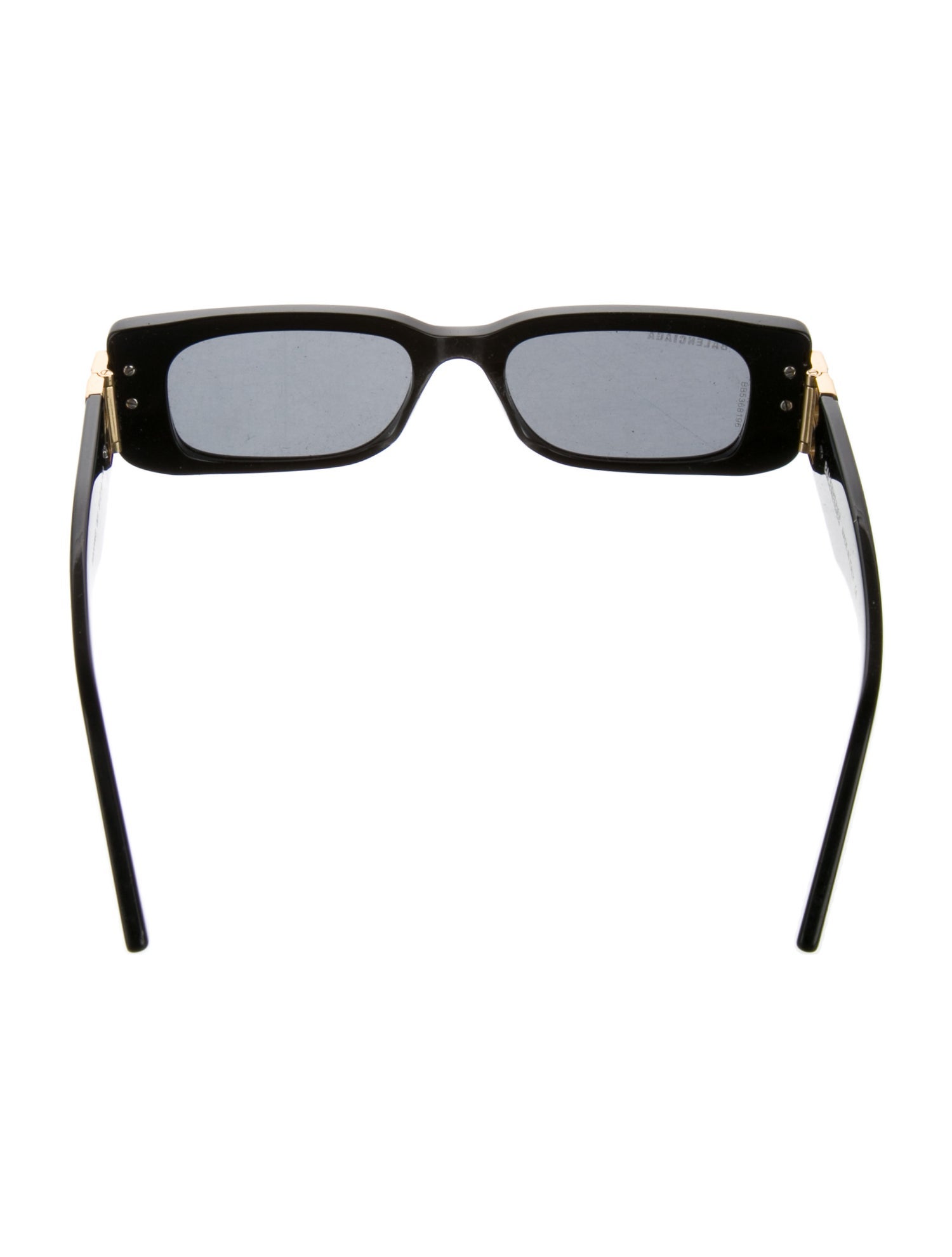 Balenciaga Signature Logo Square Sunglasses