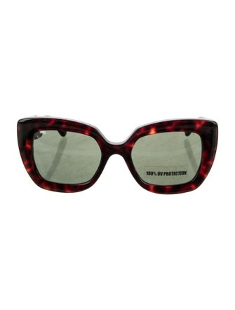 Balenciaga Cat-Eye Tinted Sunglasses