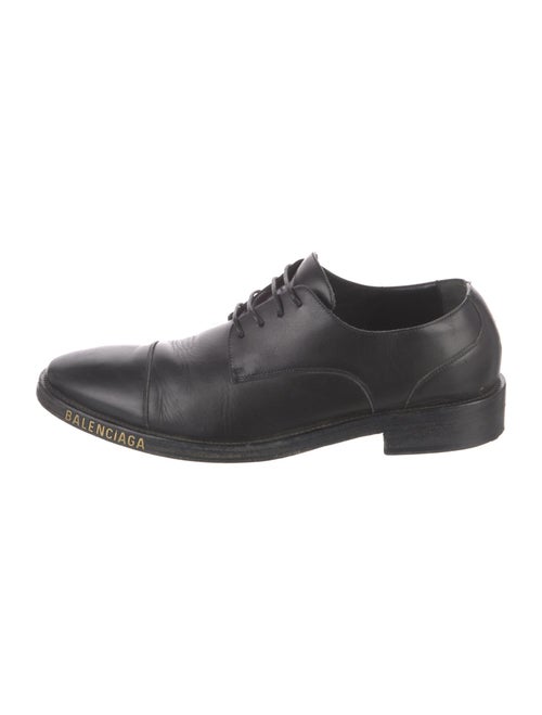 Balenciaga Leather Derby Shoes