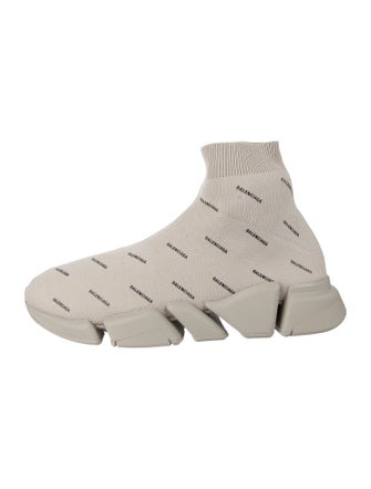 Balenciaga Speed Trainer 'All Over' Sock Sneakers
