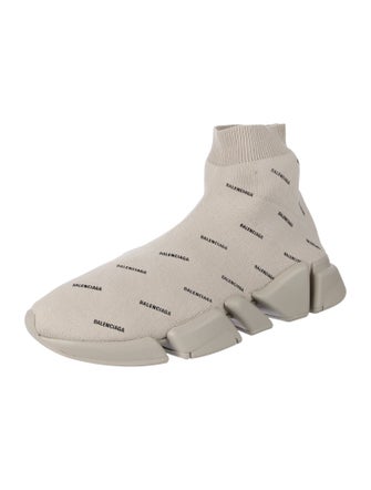 Balenciaga Speed Trainer 'All Over' Sock Sneakers