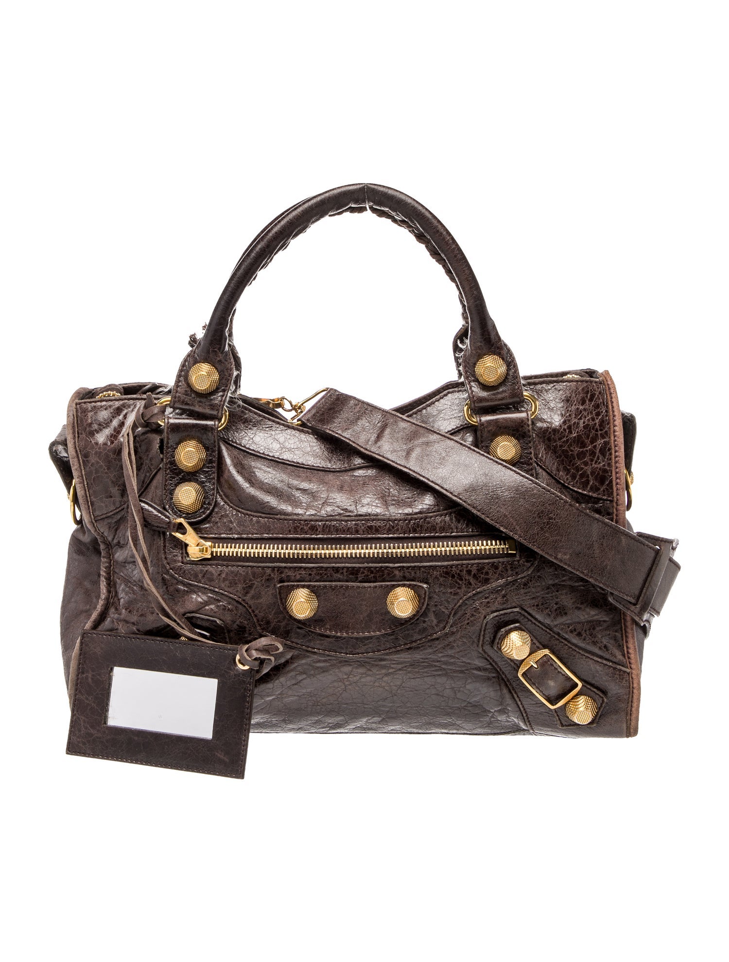 Balenciaga Leather Motocross City Giant