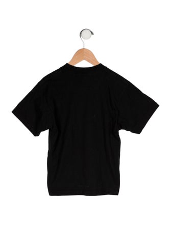 Balenciaga Boys' Graphic Printed Short Sleeve T-Shirt