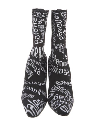 Balenciaga Printed Sock Boots