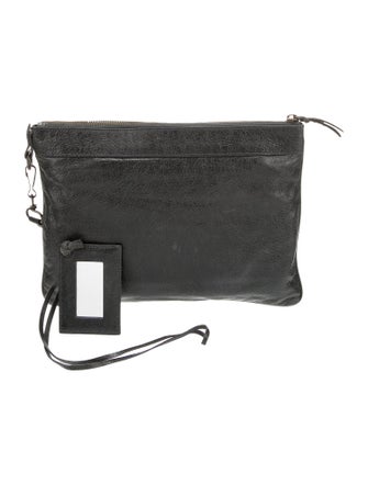 Balenciaga Leather Flat