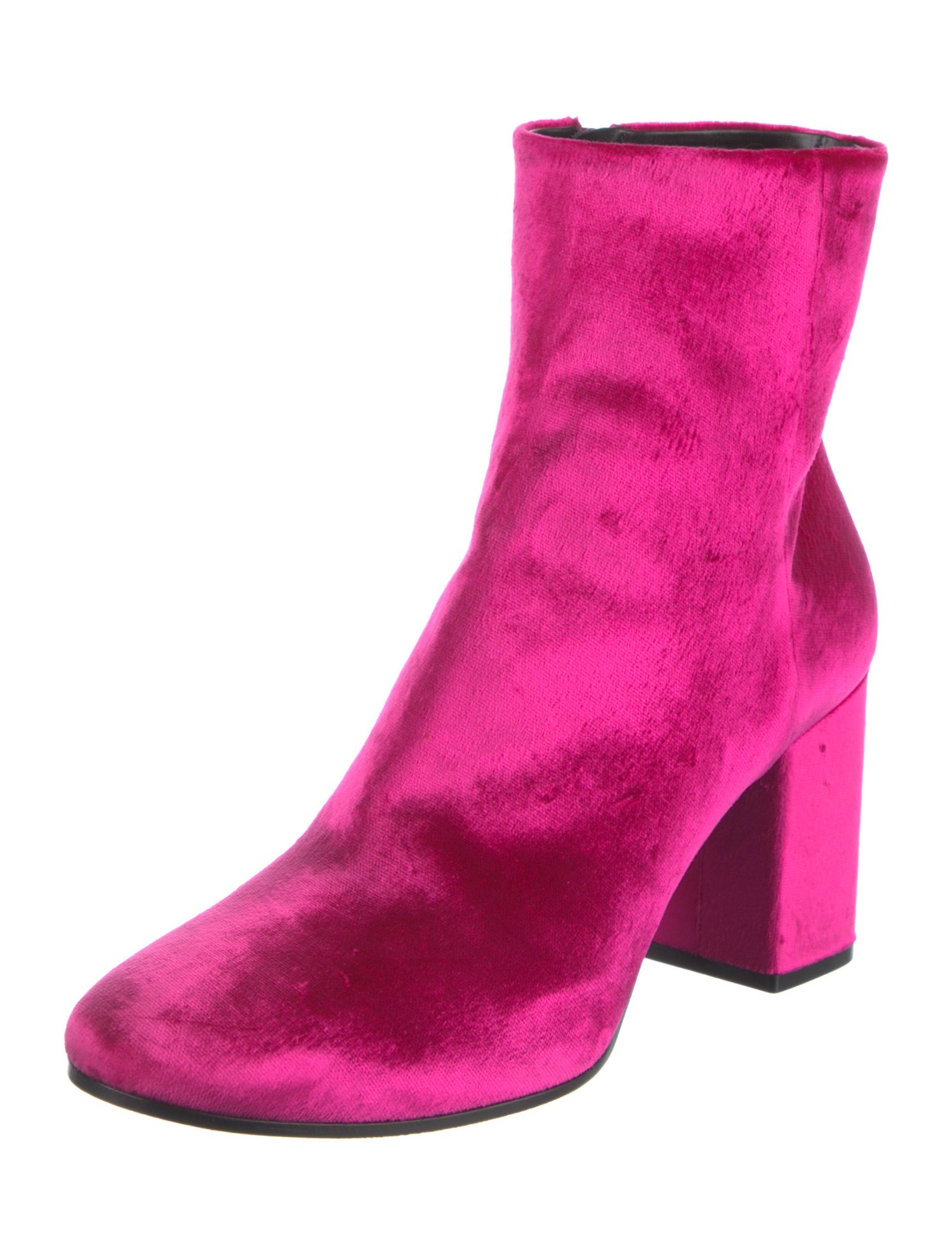 Balenciaga Velvet Boots