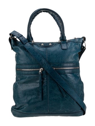 Balenciaga Leather Messenger Bag