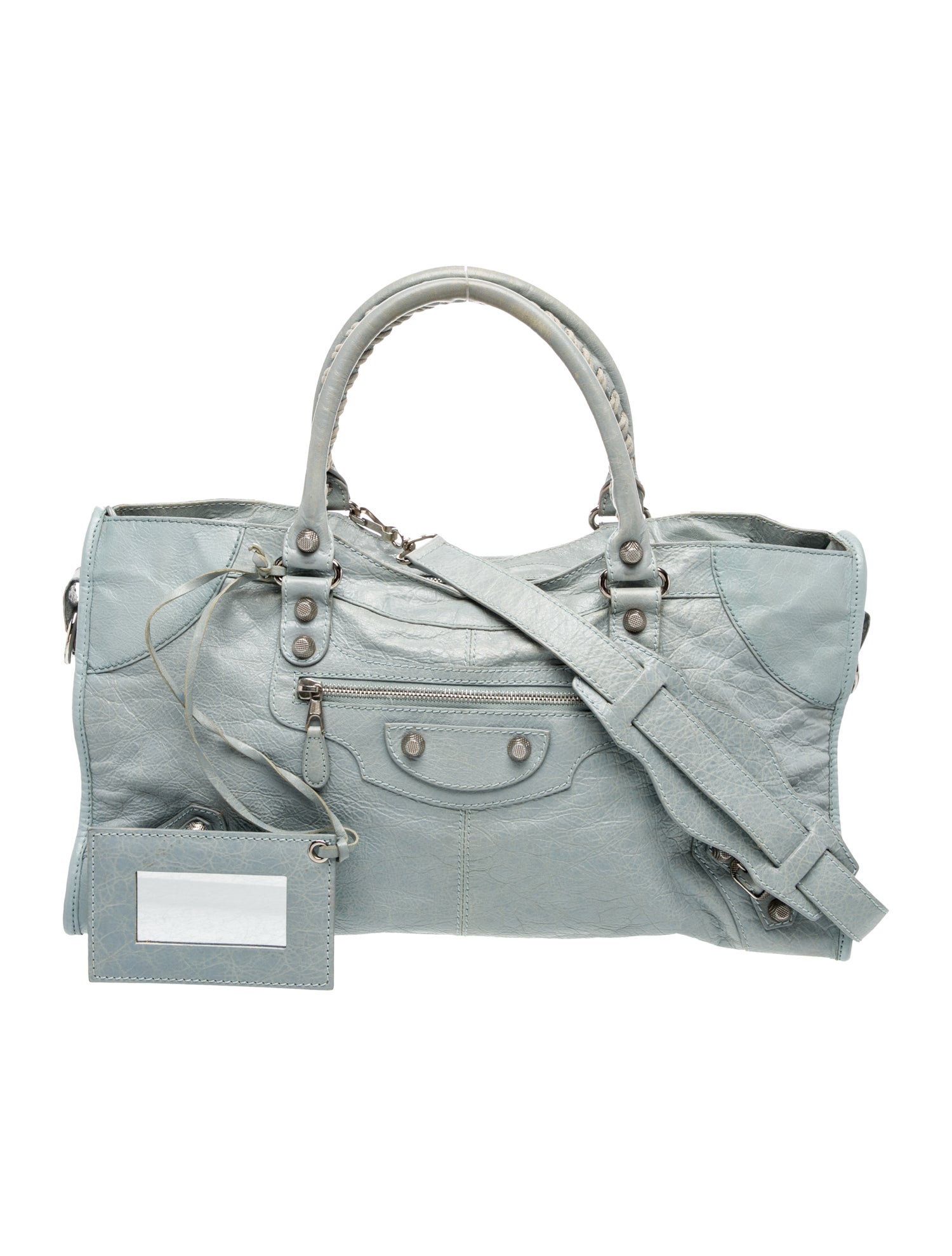 Balenciaga Leather Motocross City Giant