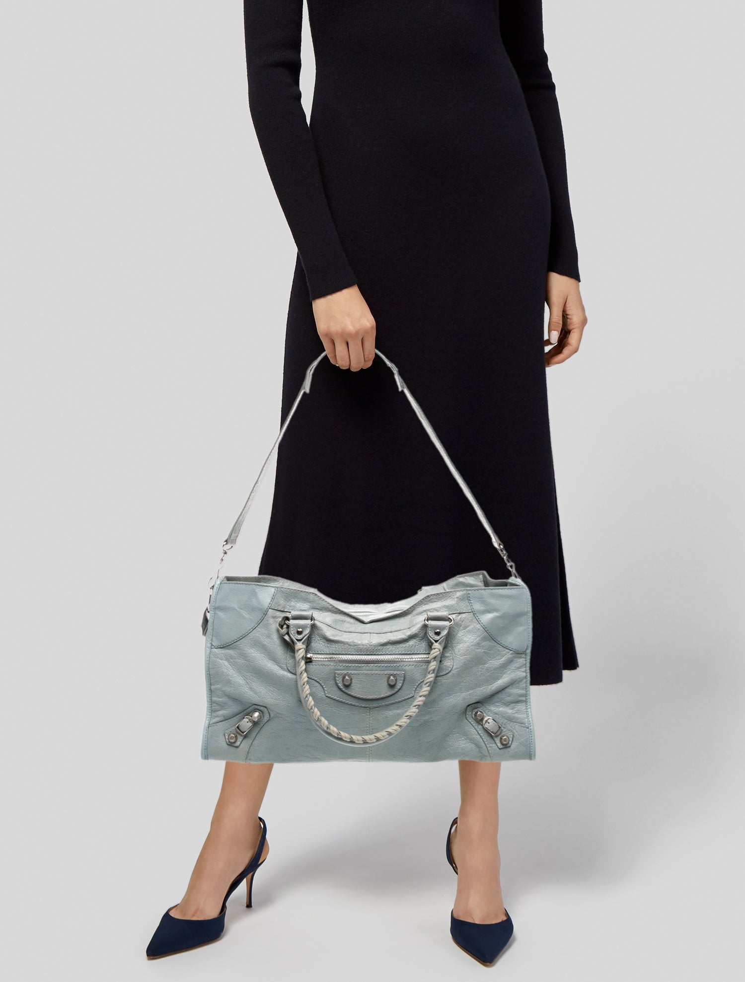 Balenciaga Leather Motocross City Giant