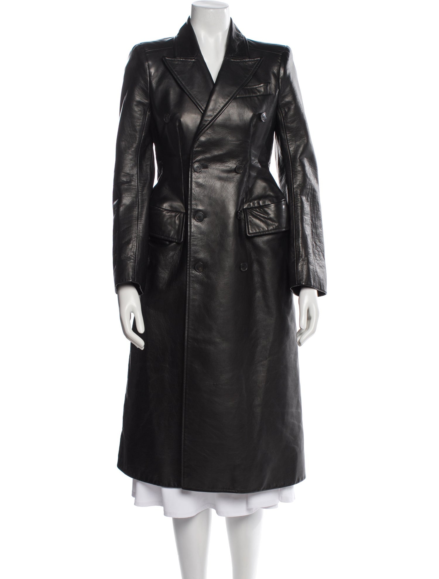 Balenciaga 2018 Hourglass Trench Coat