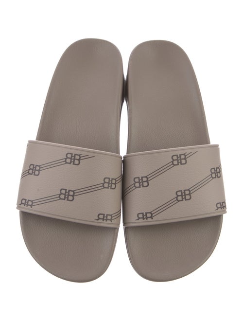 Balenciaga Rubber Printed Slides