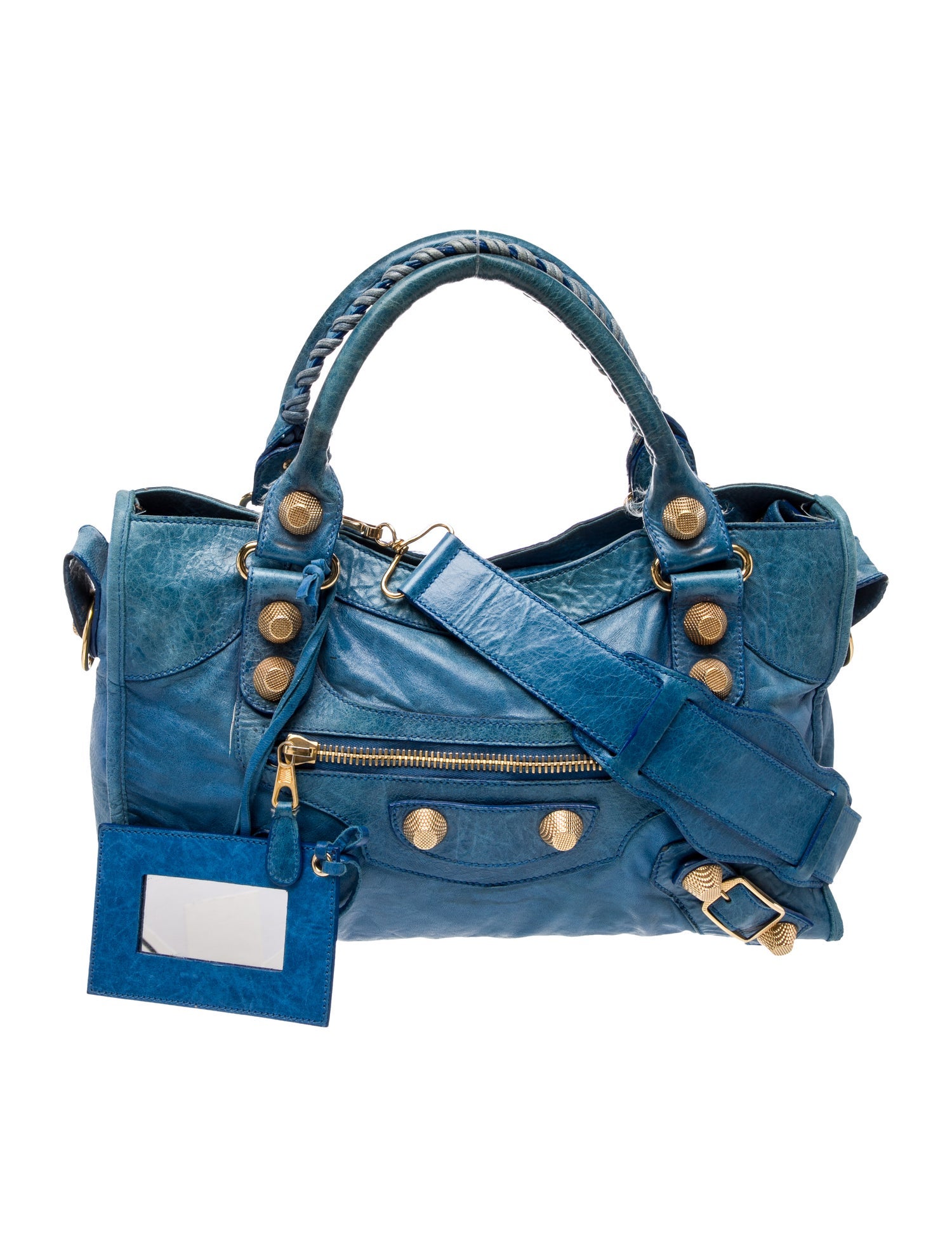 Balenciaga Leather Motocross City Giant