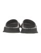 Balenciaga Rubber Cutout Accent Slides