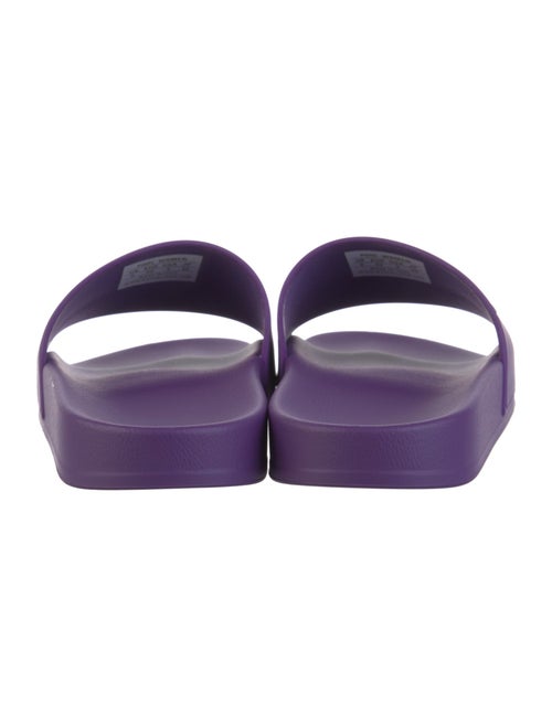 Balenciaga Rubber Printed Slides