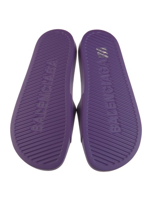 Balenciaga Rubber Printed Slides