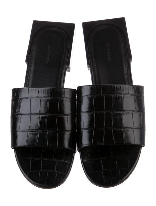 Balenciaga Alligator Slides