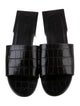 Balenciaga Alligator Slides