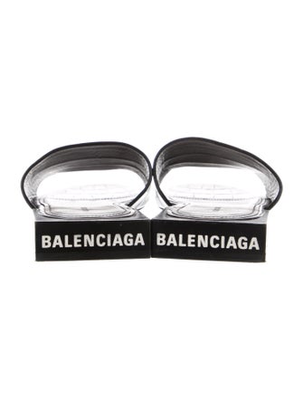 Balenciaga Alligator Slides