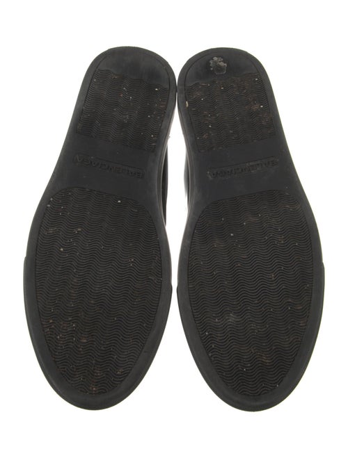 Balenciaga Patent Leather Printed Sneakers