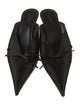 Balenciaga Satin Bow Accents Mules