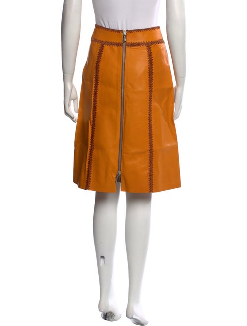 Bottega Veneta 'Pumpkin' Knee-Length Skirt