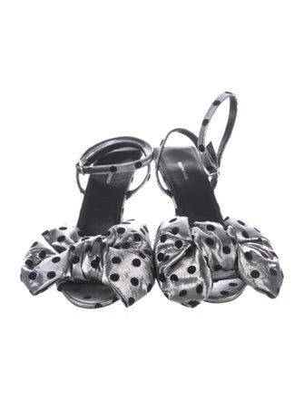 Balenciaga Bow Accents Sandals