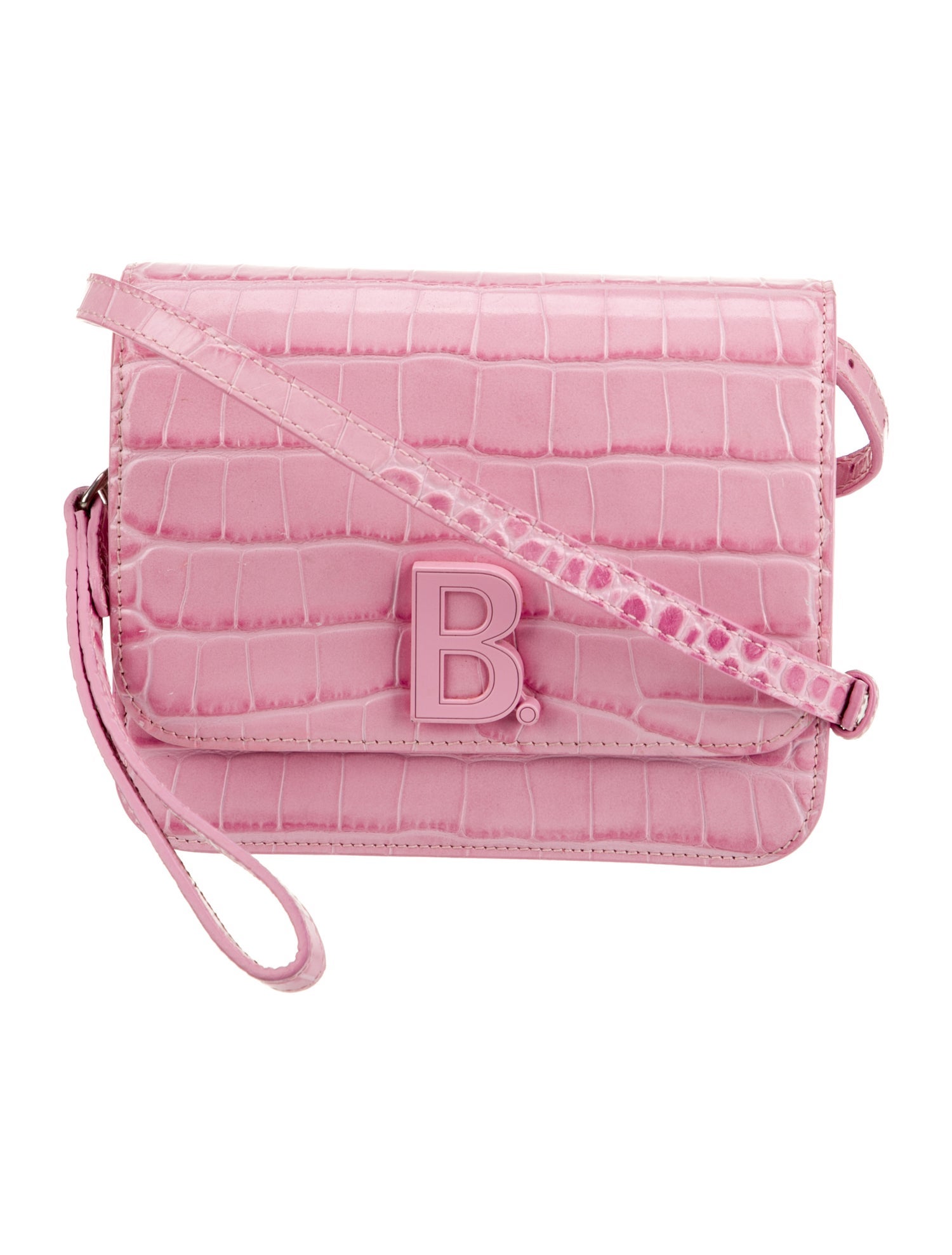 Balenciaga Embossed Leather B.