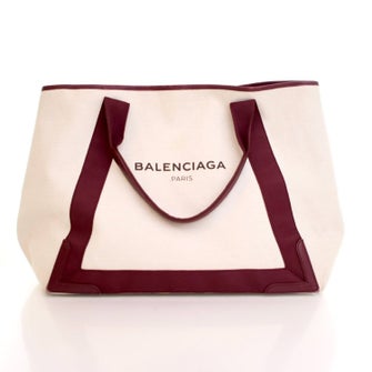 Balenciaga Canvas Cabas Tote