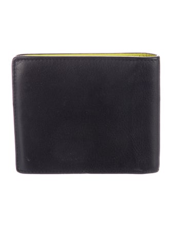 Balenciaga Logo Bi Fold Signature Logo Bifold Wallet
