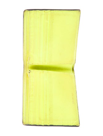 Balenciaga Logo Bi Fold Signature Logo Bifold Wallet