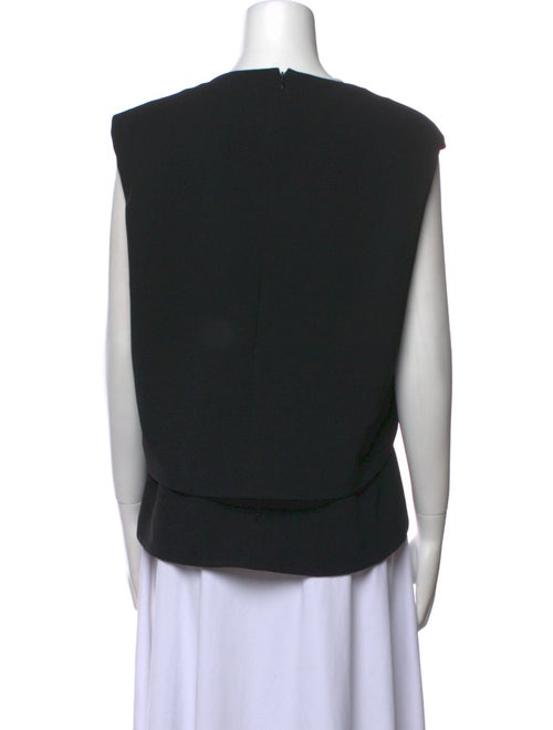 Balenciaga 2015 Bateau Neckline Top