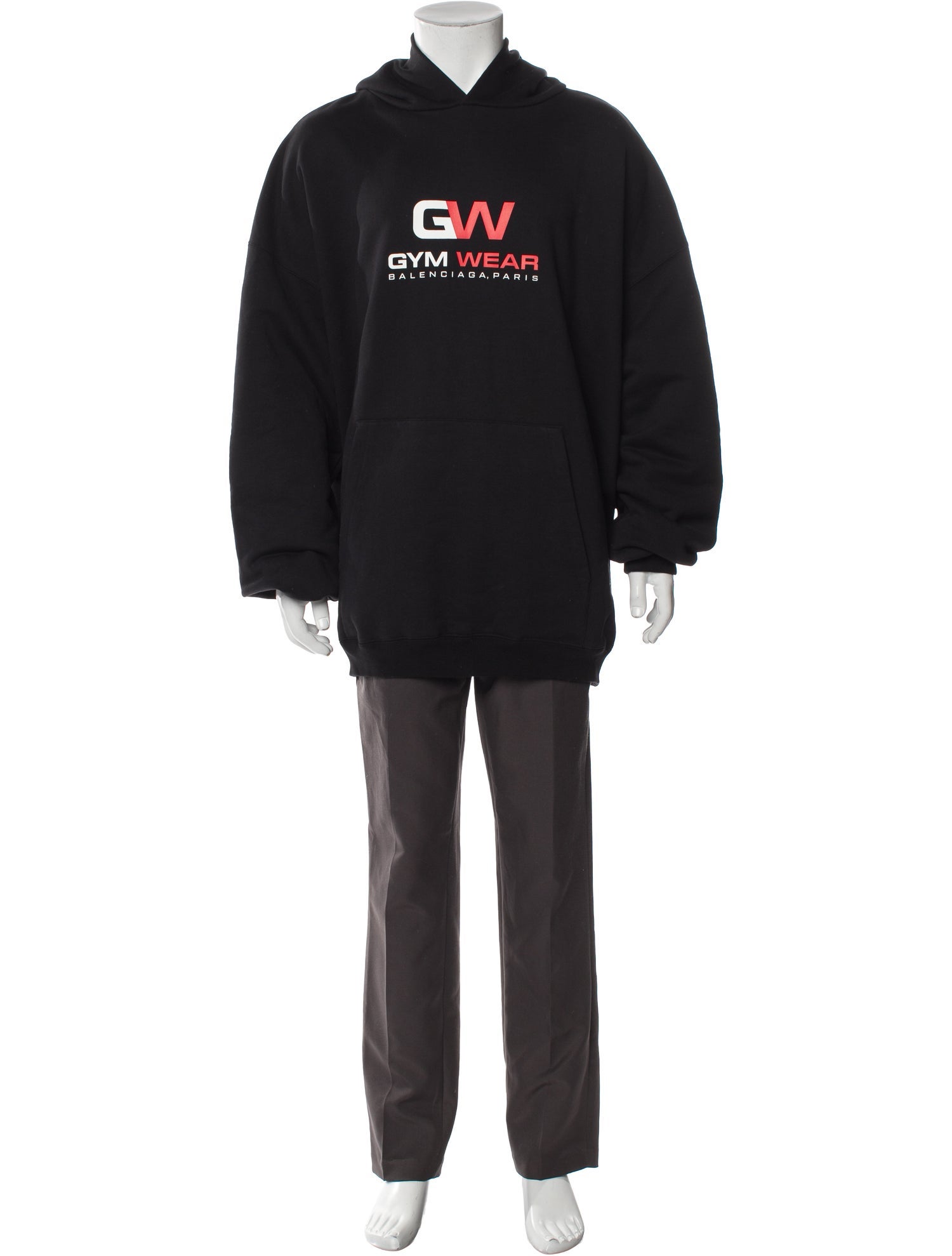 Balenciaga 2020 Graphic Print Hoodie