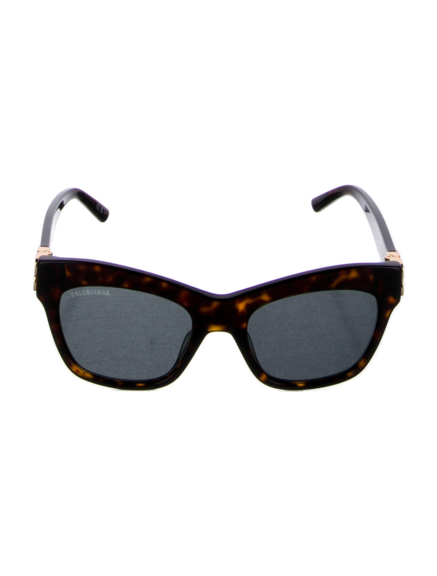 Balenciaga Signature Logo Square Sunglasses w/ Tags