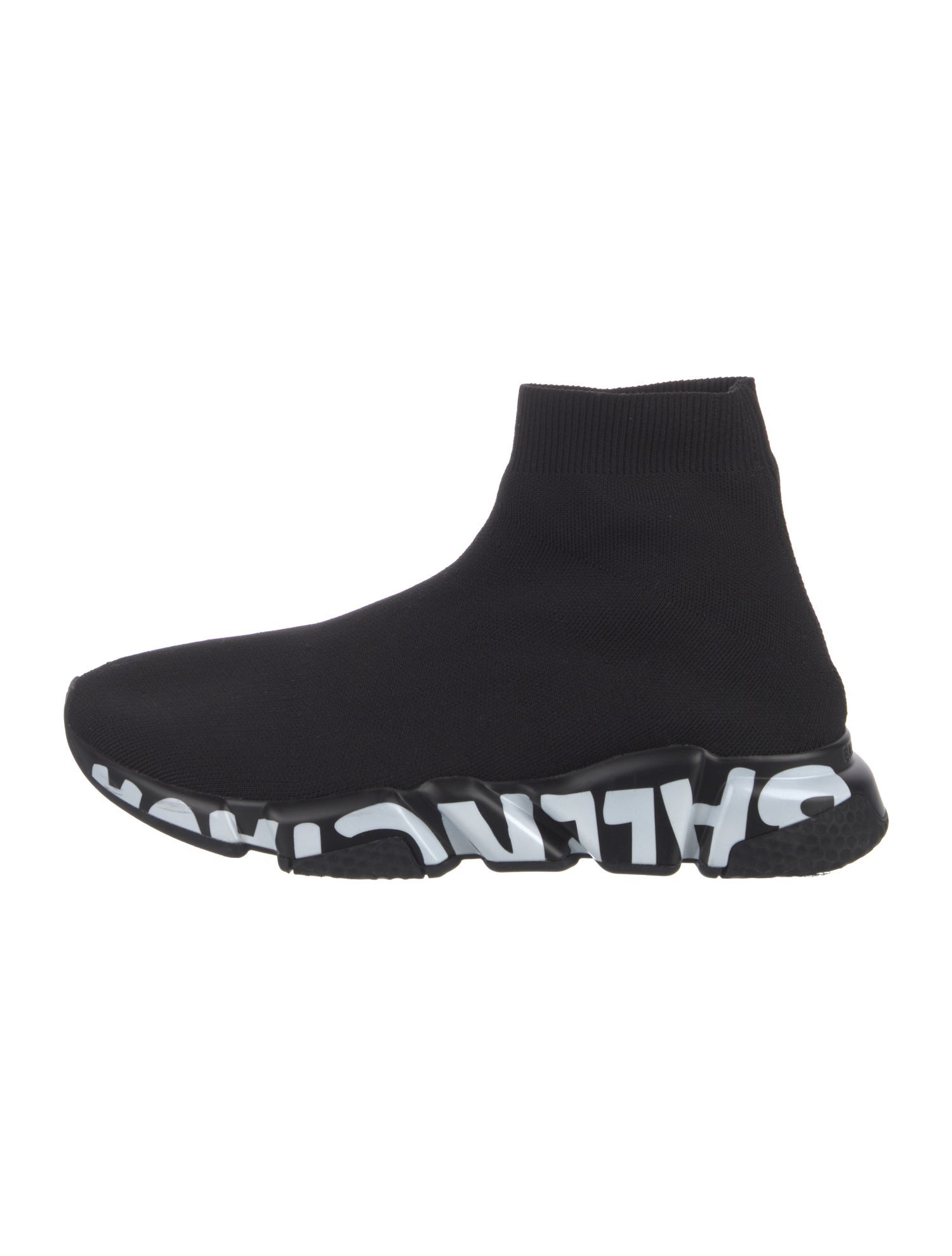 Balenciaga Speed Trainer 'Graffiti' Sock Sneakers